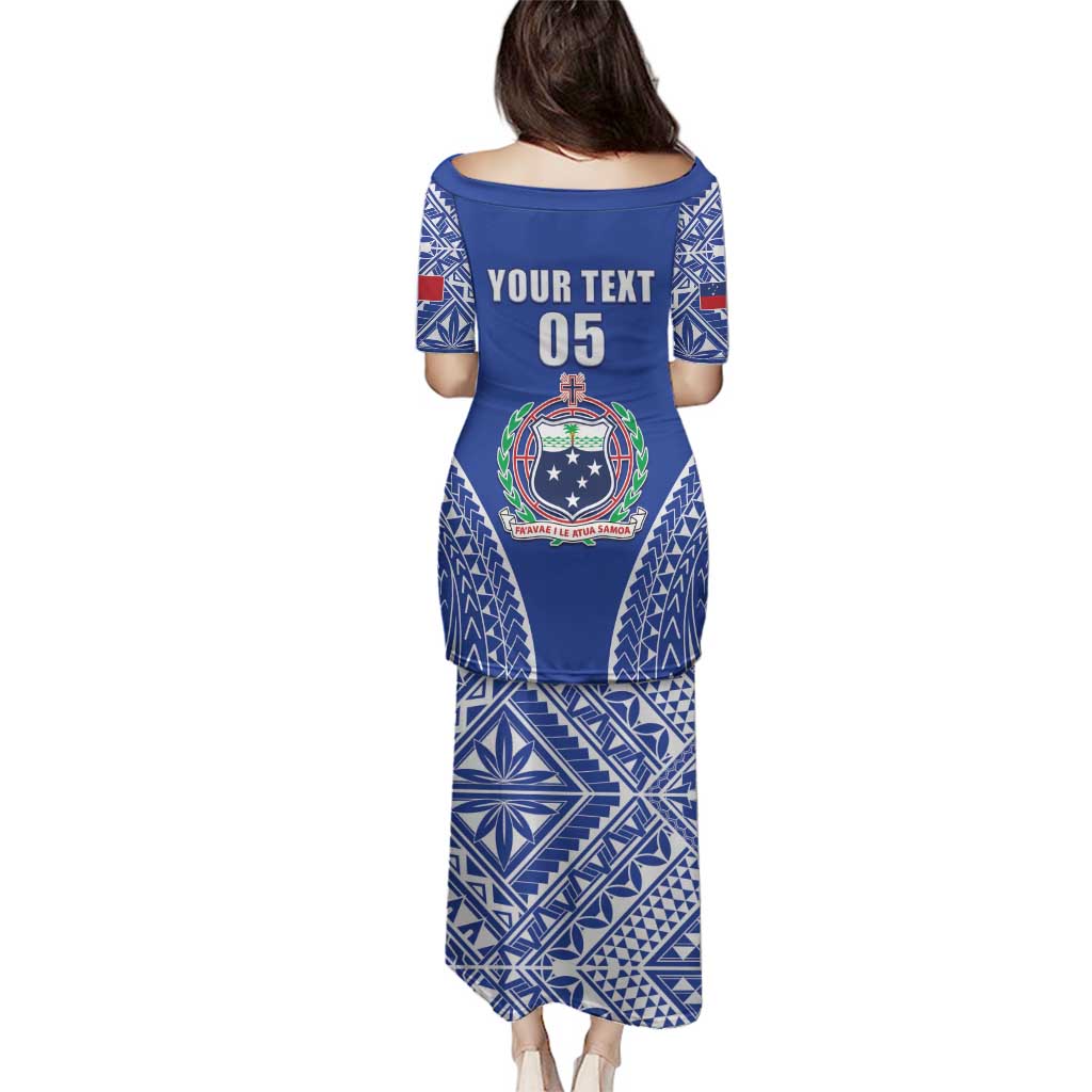 Fetu Samoa Rugby Custom Family Matching Puletasi and Hawaiian Shirt Go Champions