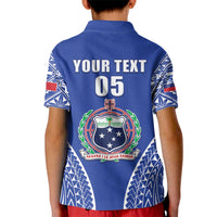 Fetu Samoa Rugby Custom Kid Polo Shirt Go Champions LT05 - Polynesian Pride