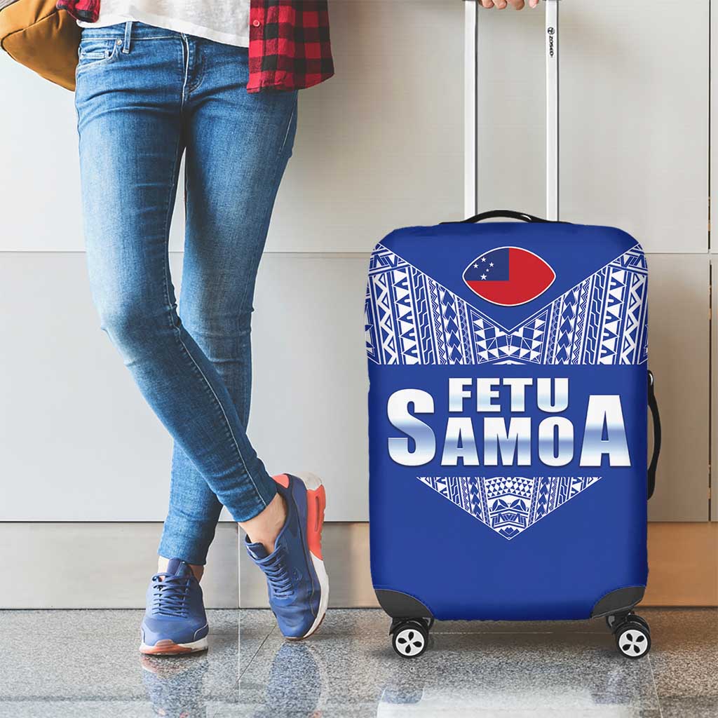 Fetu Samoa Rugby Luggage Cover Go Champions LT05 - Polynesian Pride