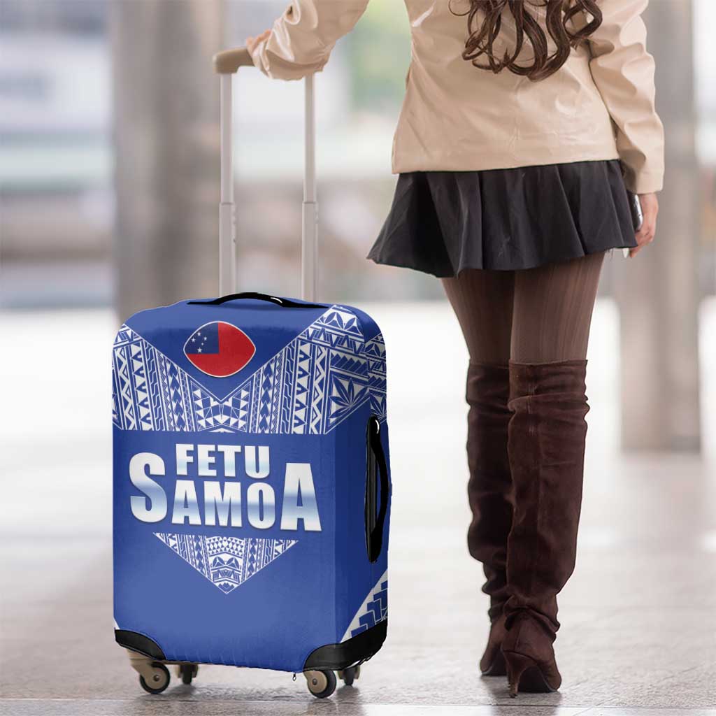 Fetu Samoa Rugby Luggage Cover Go Champions LT05 - Polynesian Pride