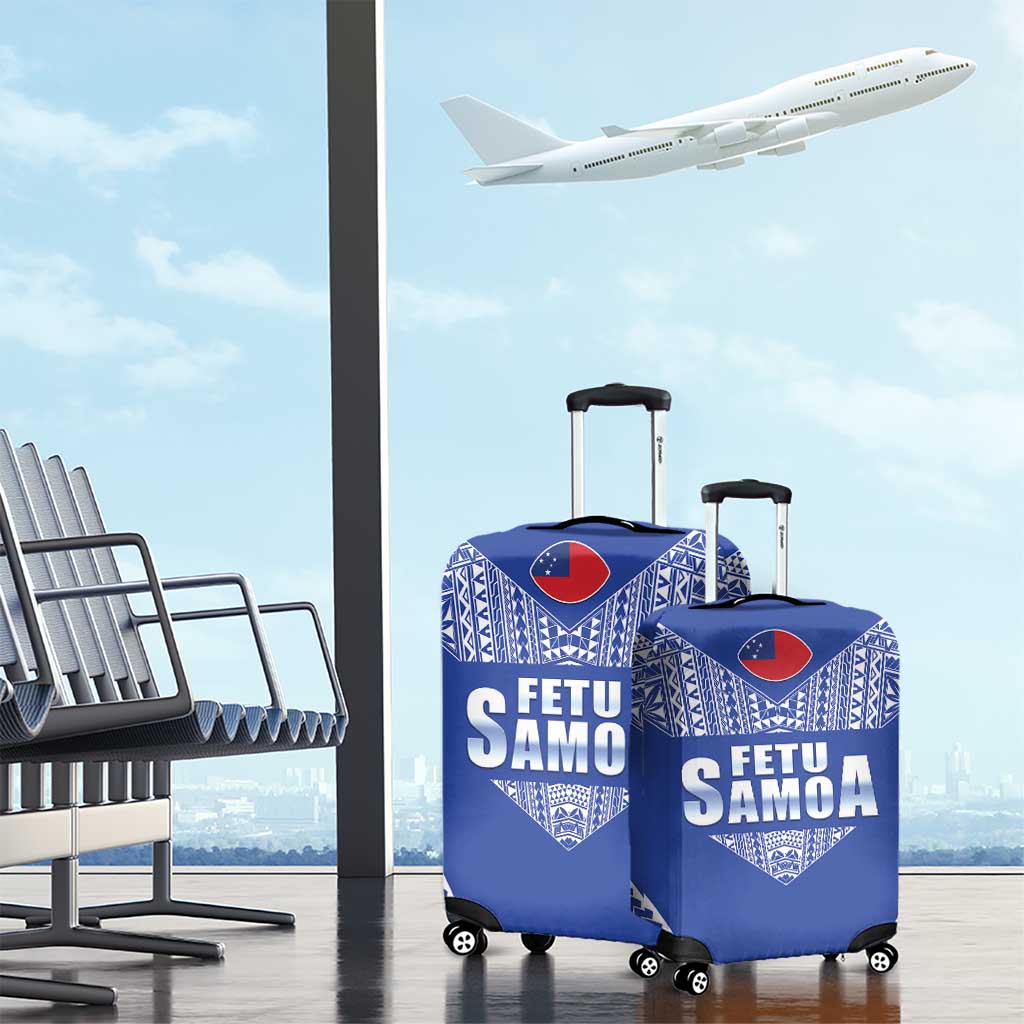 Fetu Samoa Rugby Luggage Cover Go Champions LT05 - Polynesian Pride