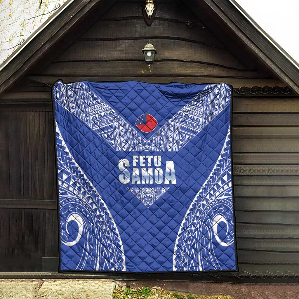 Fetu Samoa Rugby Quilt Go Champions