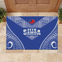 Fetu Samoa Rugby Rubber Doormat Go Champions