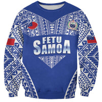 Fetu Samoa Rugby Custom Sweatshirt Go Champions
