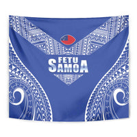 Fetu Samoa Rugby Tapestry Go Champions