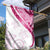 Rose Pink Polynesian Tribal Turtle Floral Pattern Garden Flag