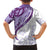 Purple Polynesian Tribal Turtle Floral Pattern Hawaiian Shirt