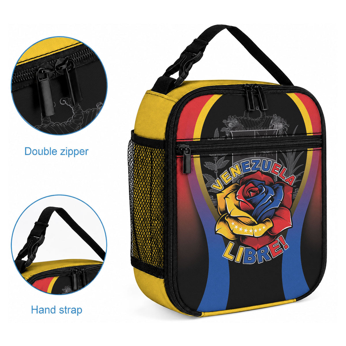 Venezuela Libre Lunch Bag Freedom And National Pride