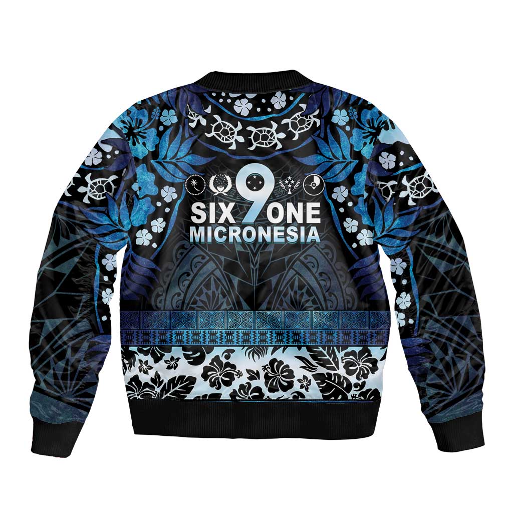 Micronesia FSM 691 Bomber Jacket Respect Culture LT05 - Polynesian Pride