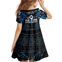 Micronesia FSM 691 Family Matching Mermaid Dress and Hawaiian Shirt Respect Culture LT05 - Polynesian Pride