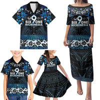 Micronesia FSM 691 Family Matching Puletasi and Hawaiian Shirt Respect Culture LT05 - Polynesian Pride