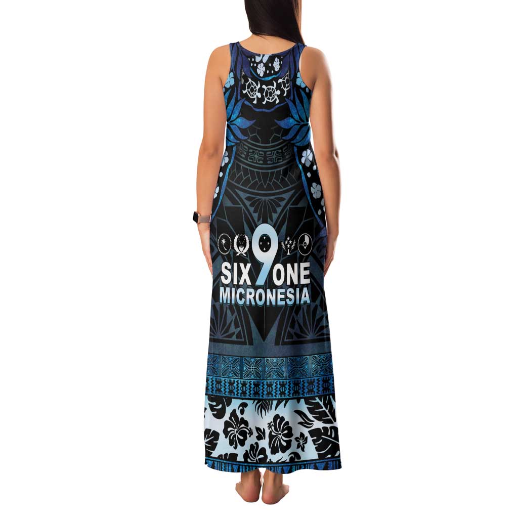 Micronesia FSM 691 Family Matching Tank Maxi Dress and Hawaiian Shirt Respect Culture LT05 - Polynesian Pride