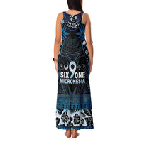 Micronesia FSM 691 Family Matching Tank Maxi Dress and Hawaiian Shirt Respect Culture LT05 - Polynesian Pride