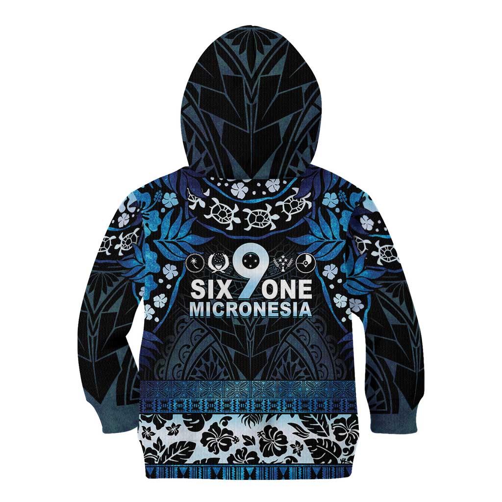 Micronesia FSM 691 Kid Hoodie Respect Culture