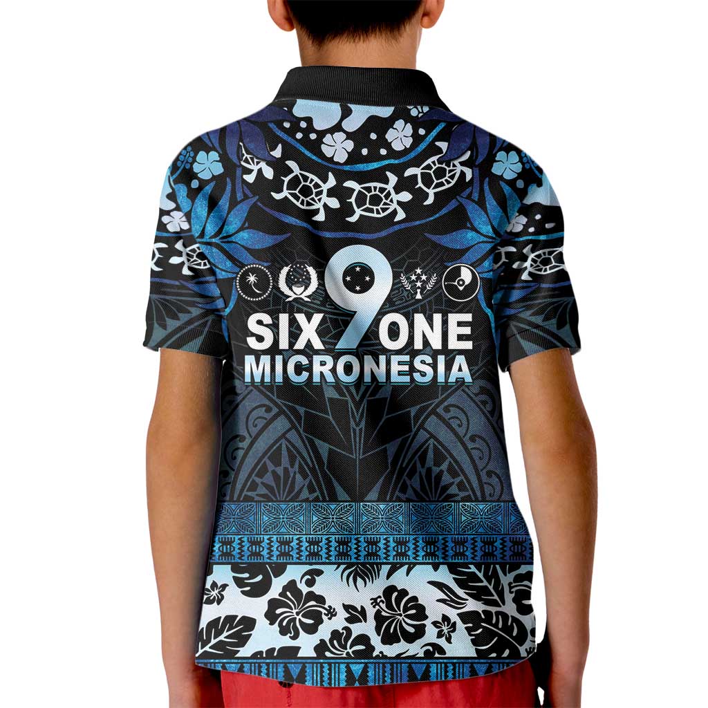 Micronesia FSM 691 Kid Polo Shirt Respect Culture LT05 - Polynesian Pride