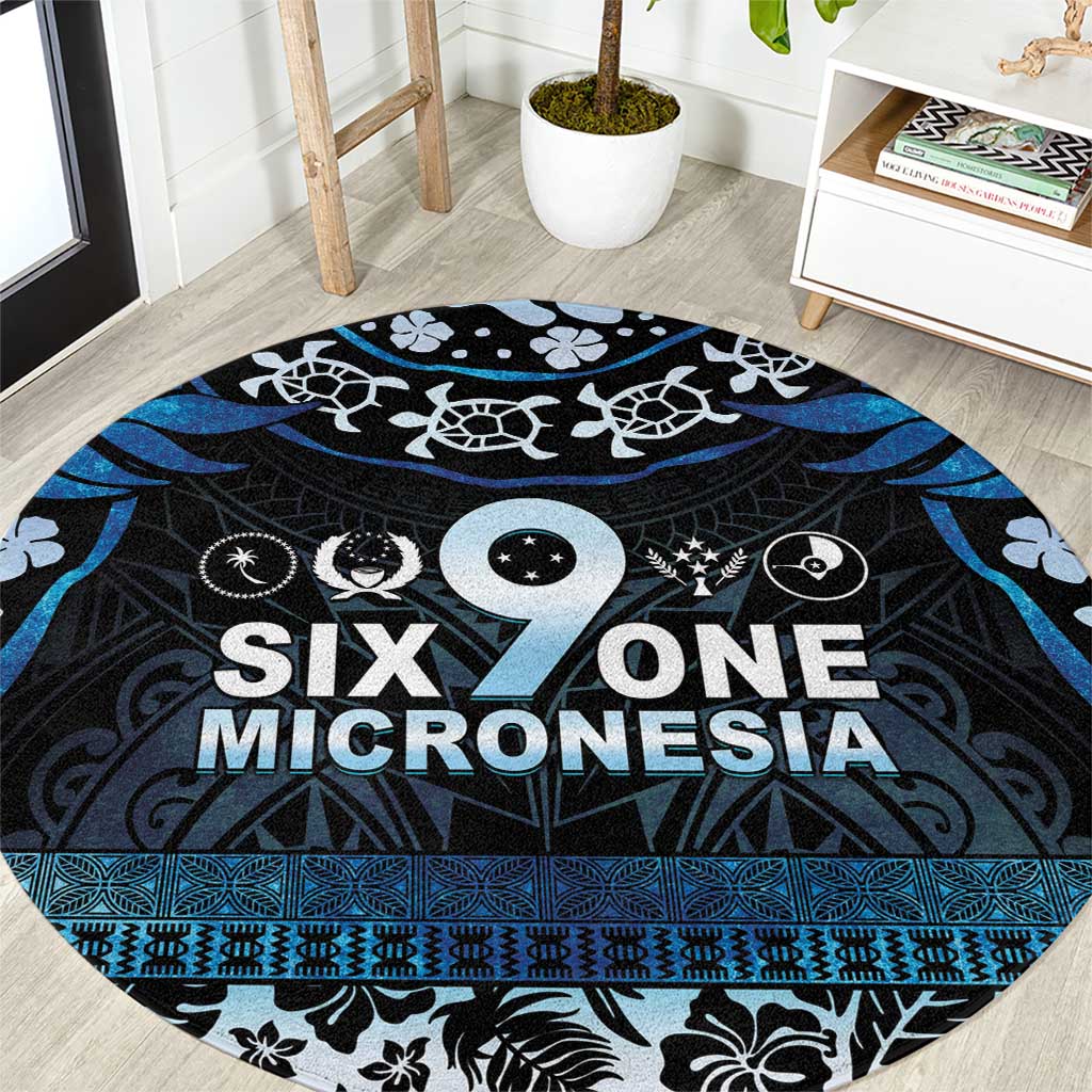 Micronesia FSM 691 Round Carpet Respect Culture