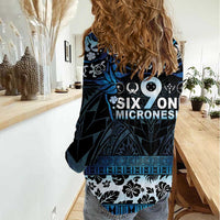 Micronesia FSM 691 Women Casual Shirt Respect Culture LT05 - Polynesian Pride
