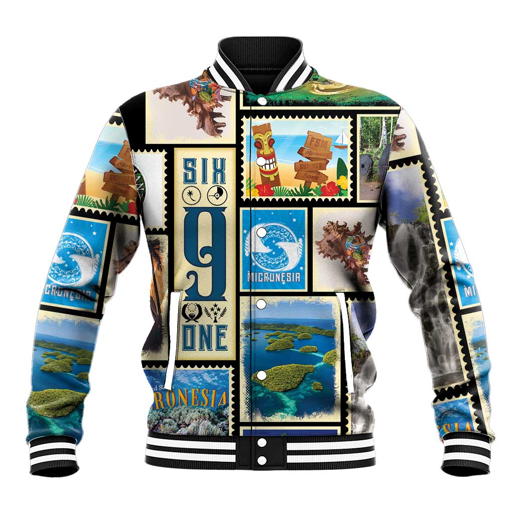 FSM Micronesia Culture Baseball Jacket