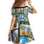 FSM Micronesia Culture Family Matching Tank Maxi Dress and Hawaiian Shirt