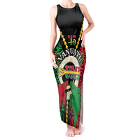 Vanuatu 45th Independence Day Tank Maxi Dress Long God Yumi Stanap Wild Boar LT05