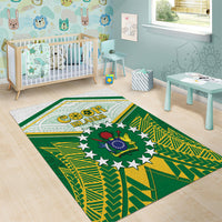 Cook Islands Ra o te Ui Ariki Area Rug Polynesian Pattern LT05 - Polynesian Pride