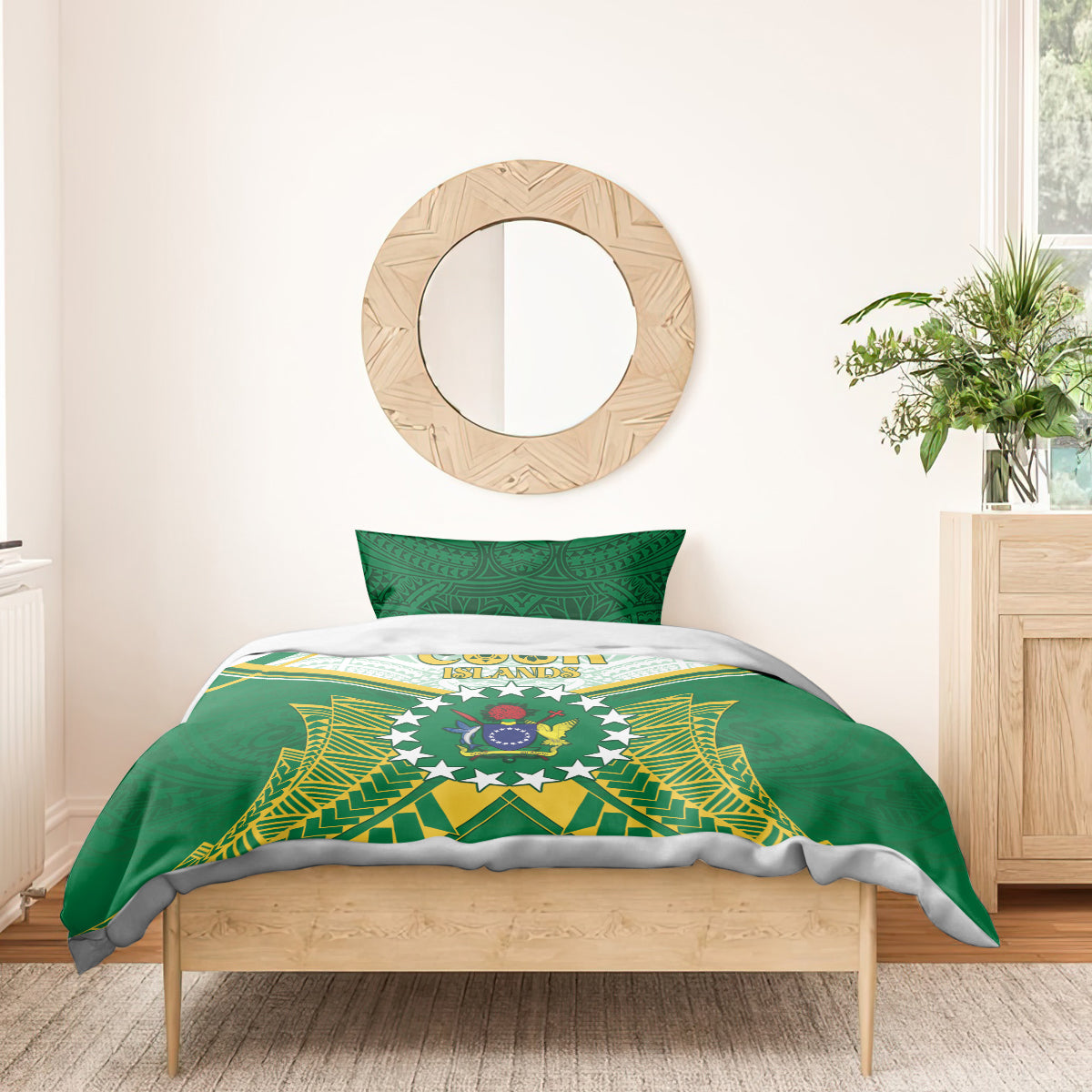 Cook Islands Ra o te Ui Ariki Bedding Set Polynesian Pattern LT05 - Polynesian Pride
