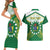 Personalised Cook Islands Ra o te Ui Ariki Couples Matching Short Sleeve Bodycon Dress and Hawaiian Shirt Polynesian Pattern