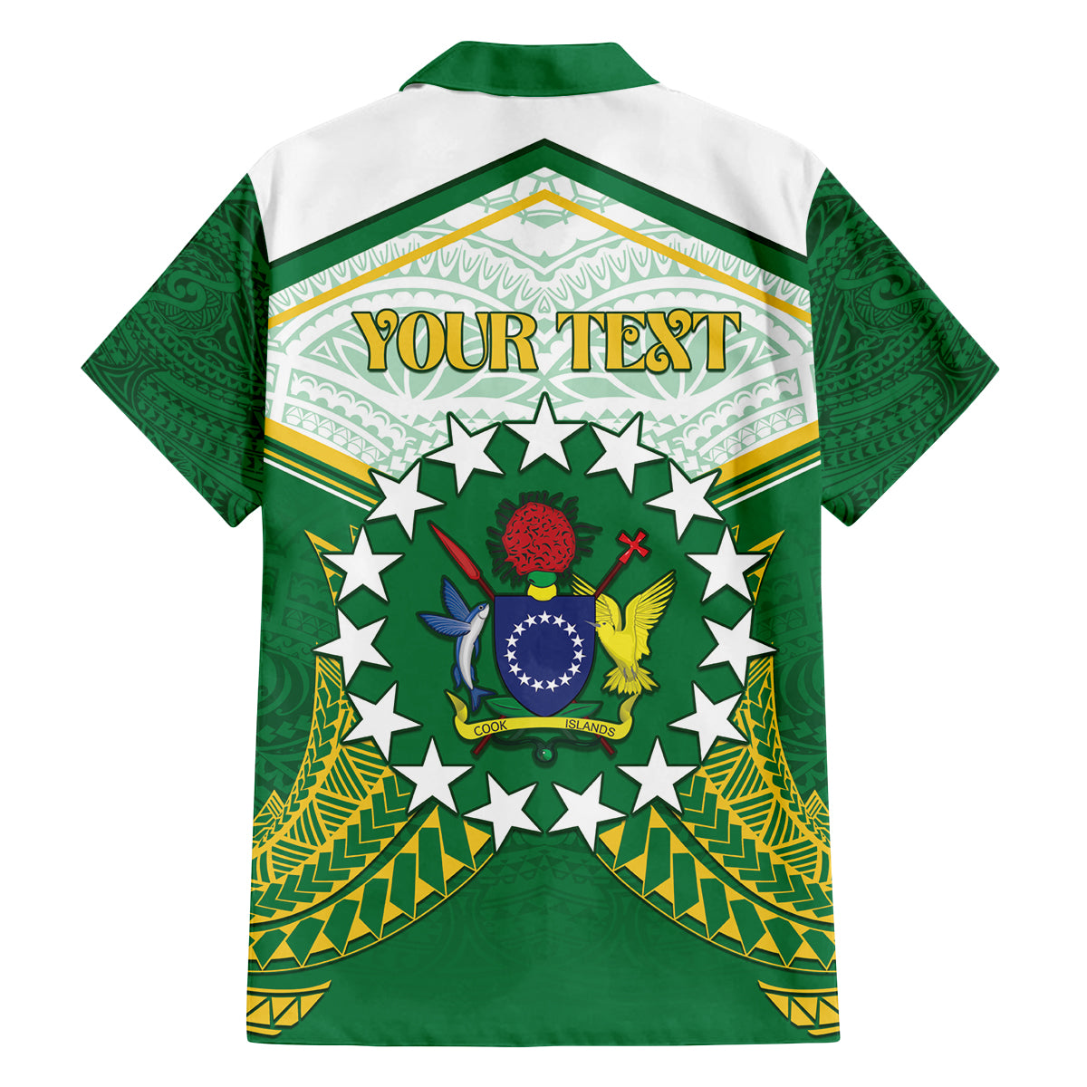 Personalised Cook Islands Ra o te Ui Ariki Family Matching Tank Maxi Dress and Hawaiian Shirt Polynesian Pattern LT05 - Polynesian Pride