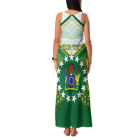 Personalised Cook Islands Ra o te Ui Ariki Family Matching Tank Maxi Dress and Hawaiian Shirt Polynesian Pattern LT05 - Polynesian Pride