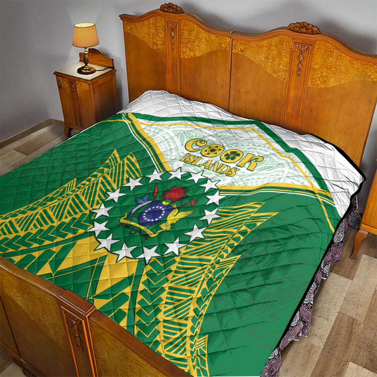 Cook Islands Ra o te Ui Ariki Quilt Polynesian Pattern LT05 - Polynesian Pride