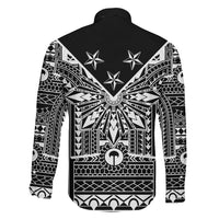 Black Philippines Sun Star Family Matching Summer Maxi Dress and Hawaiian Shirt Igorot Tribal Inspiration LT05 - Polynesian Pride