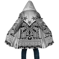 White Philippines Sun Star Cloak Igorot Tribal Inspiration LT05 Unisex White - Polynesian Pride
