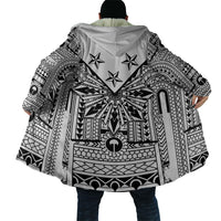 White Philippines Sun Star Cloak Igorot Tribal Inspiration LT05 - Polynesian Pride