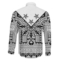 White Philippines Sun Star Family Matching Summer Maxi Dress and Hawaiian Shirt Igorot Tribal Inspiration LT05 - Polynesian Pride