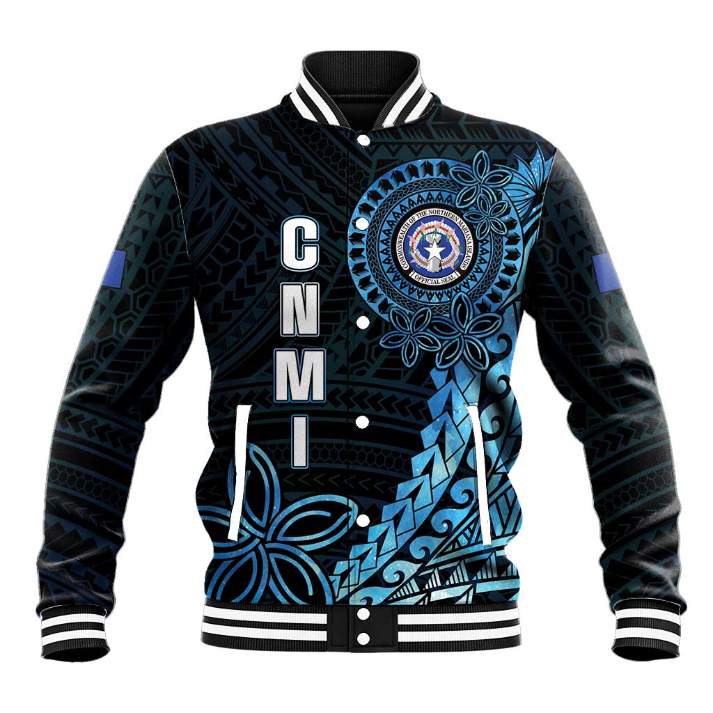 Personalized Northern Mariana Islands 78th Liberation Day Baseball Jacket LT05 Unisex Blue - Polynesian Pride