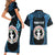 Personalized Northern Mariana Islands 78th Liberation Day Couples Matching Short Sleeve Bodycon Dress and Hawaiian Shirt