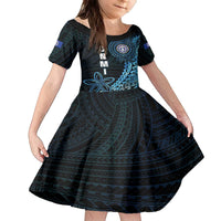 Personalized Northern Mariana Islands 78th Liberation Day Family Matching Off The Shoulder Long Sleeve Dress and Hawaiian Shirt