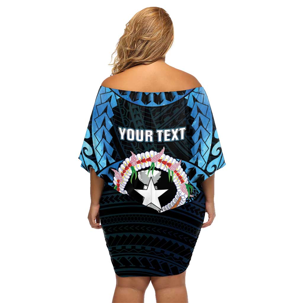 Personalized Northern Mariana Islands 78th Liberation Day Family Matching Off Shoulder Short Dress and Hawaiian Shirt LT05 - Polynesian Pride