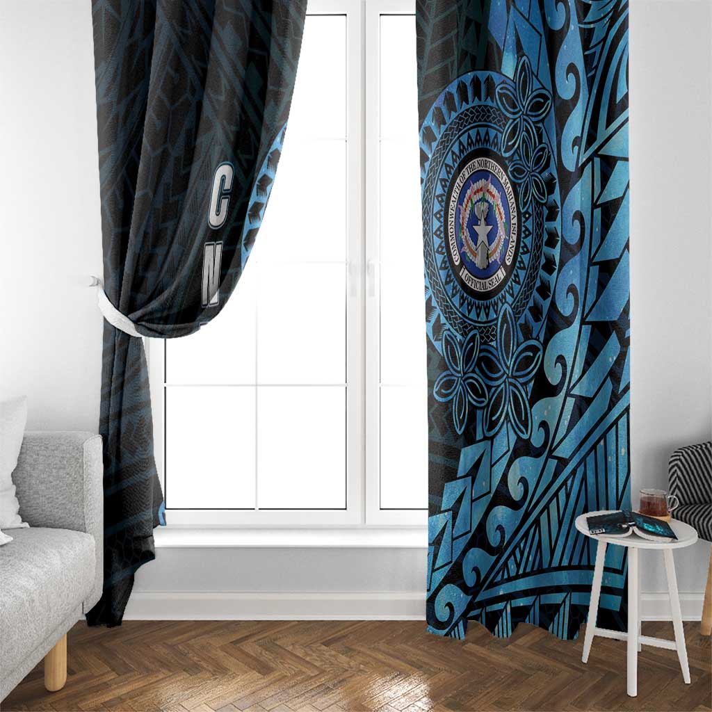 Northern Mariana Islands 78th Liberation Day Window Curtain LT05 - Polynesian Pride