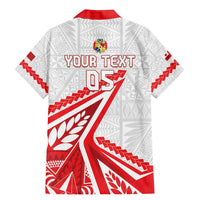 Custom Tonga Rugby 2024 Pacific Family Matching Mermaid Dress and Hawaiian Shirt Go Ikale Tahi