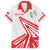 Custom Tonga Rugby 2024 Pacific Family Matching Off Shoulder Short Dress and Hawaiian Shirt Go Ikale Tahi