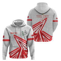 Custom Tonga Rugby 2024 Pacific Hoodie Go Ikale Tahi LT05 - Polynesian Pride
