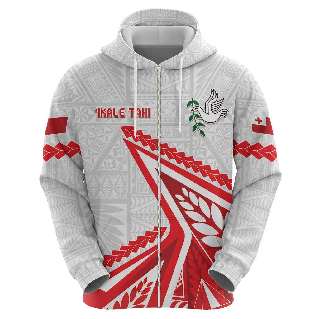 Custom Tonga Rugby 2024 Pacific Hoodie Go Ikale Tahi LT05 - Polynesian Pride