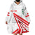 Custom Tonga Rugby 2024 Pacific Wearable Blanket Hoodie Go Ikale Tahi