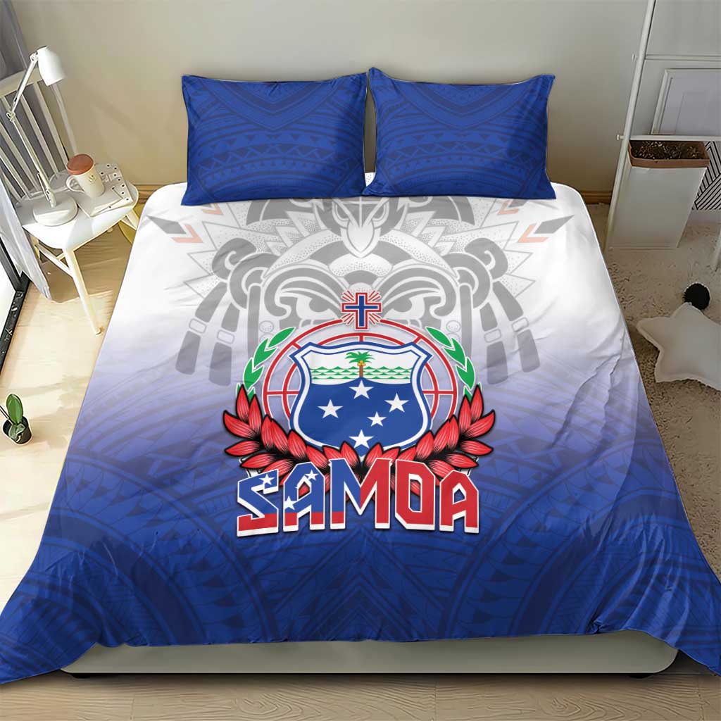 Samoa Rugby 2024 Pacific Bedding Set Go Manu Samoa