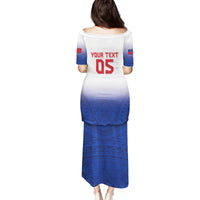 Custom Samoa Rugby 2024 Pacific Family Matching Puletasi and Hawaiian Shirt Go Manu Samoa