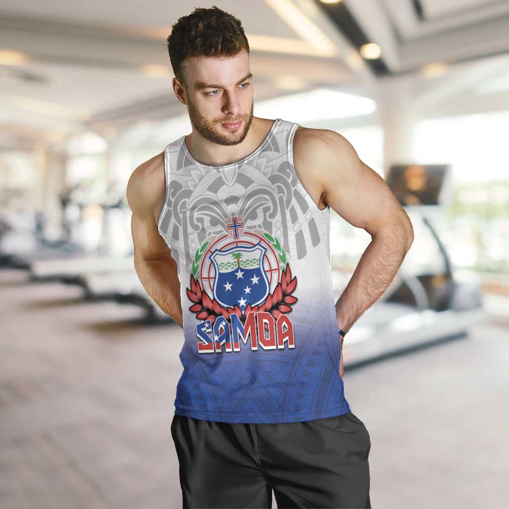 Custom Samoa Rugby 2024 Pacific Men Tank Top Go Manu Samoa