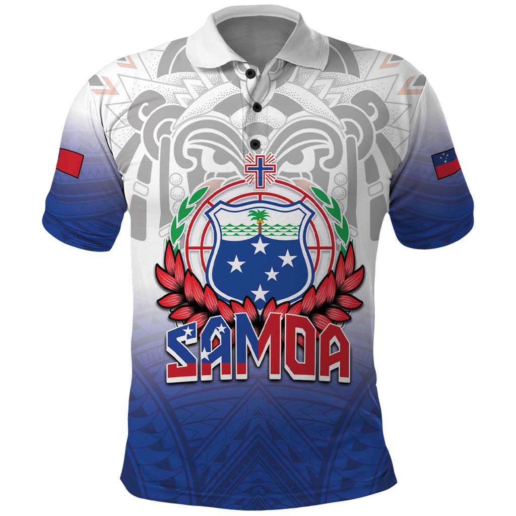 Custom Samoa Rugby 2024 Pacific Polo Shirt Go Manu Samoa