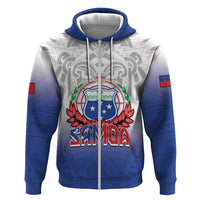 Custom Samoa Rugby 2024 Pacific Zip Hoodie Go Manu Samoa