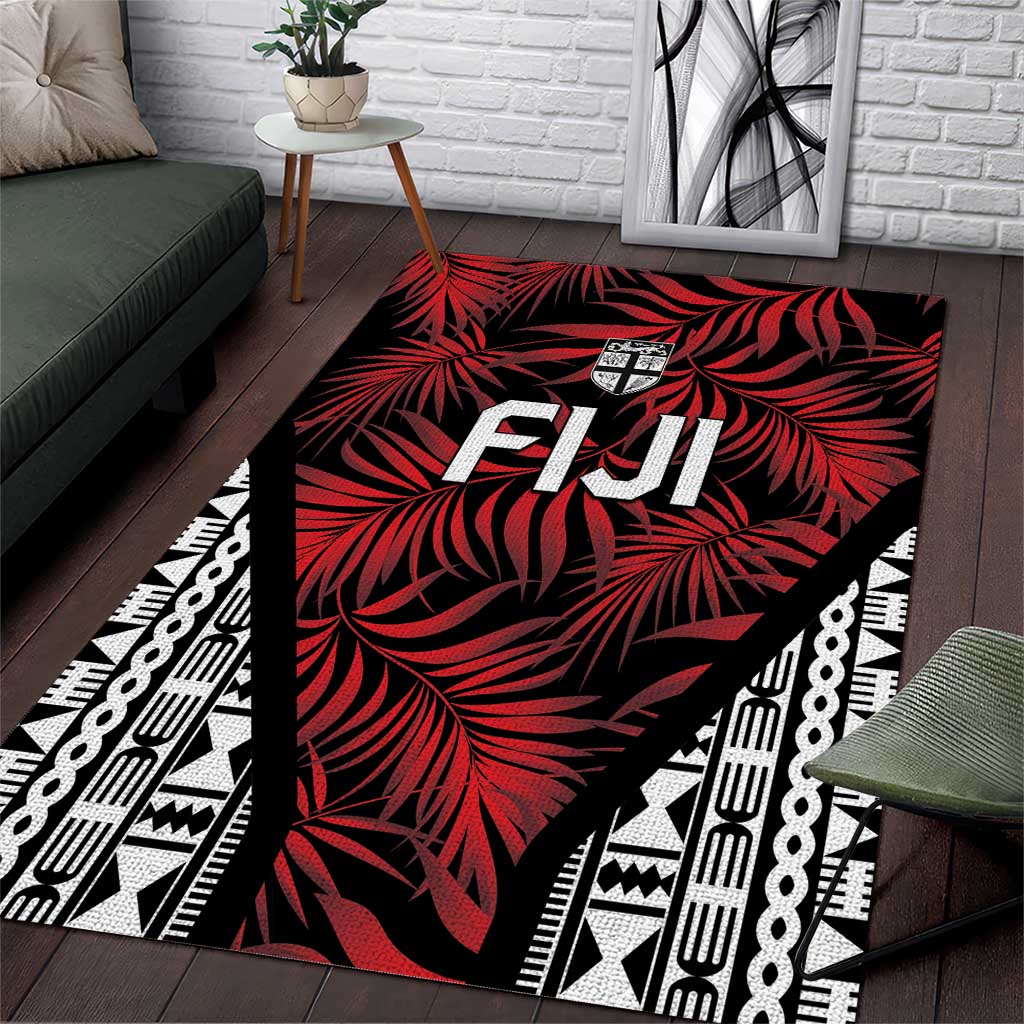 Flying Fijians Rugby 2024 Pacific Area Rug Go Fiji